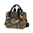 thumbnail image 1 of Lunch Bag Portable Crossbody Meal Bag Cooler Bag Insulated Lunch Bag Food Bag Handheld & Crossbody Design Red Dinosaur Cartoon, 1 of 6