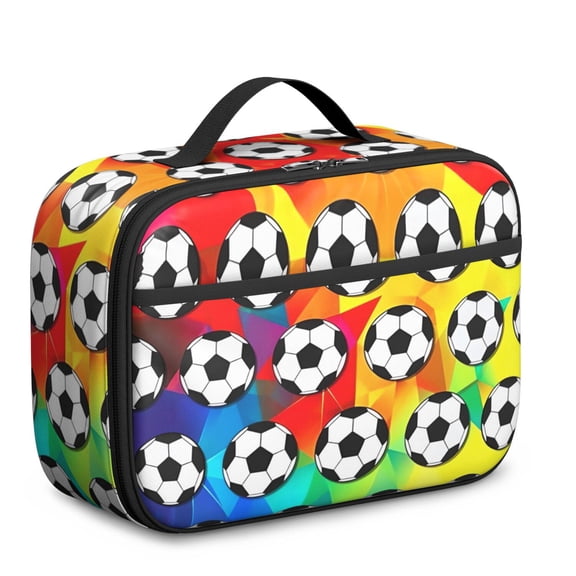 Lunch Bag with Vibrant Cartoon Animation, Kawaii, and Playful Comic Style Designs – Insulated Durable Lunch Tote with Fun, Sketch, and Graffiti Art for School and Travel