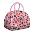 thumbnail image 1 of Lunch Bag Women,Cooler Bag for Women Adult Men,Small Leakproof Strawberry Fruit Lunch Tote Beach Picnic Cooler Tote Bag for Work Office Picnic, 1 of 7