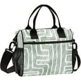 Lunch Bag Women Insulated Lunch Box WideOpen Lunch Tote Labyrinth