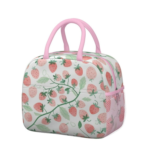 Lunch Bag Women,Lunch Box for Women Adult Men,Small Leakproof Strawberry (180)-new_39 Lunch Tote Office Lunch Cooler Bag for Work Office Picnic