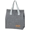 thumbnail image 1 of Lunch Bag for Women and Men,Adult Insulated Lunch Bag ,Small Leakproof Cooler Food Lunch Containers,Reusable Large Capacity Lunch Tote Bags for Work, Travel, Picnic Outdoor,8.86''x5.12''x10''(Grey), 1 of 9