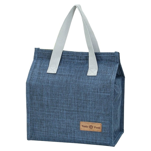 Lunch Bag for Women and Men,Adult Insulated Lunch Bag ,Small Leakproof Cooler Food Lunch Containers,Reusable Large Capacity Lunch Tote Bags for Work, Travel, Picnic Outdoor,8.86''x5.12''x10''(Navy)