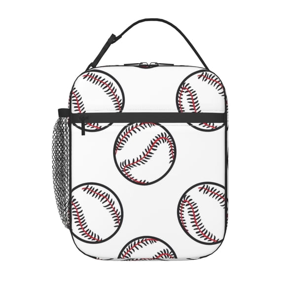 Lunch Bag For Women Men Lovely Lunch Tote Bags Reusable Insulated Lunch Box Large Capacity Cooler For Work Picnic Travel
Baseball Theme Sporty Dynamic Style