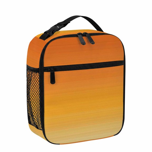 Lunch Bag for Women Men Ombre Orange Yellow Green Lunch Box Portable Leakproof Insulated Lunchbox Reusable Cooler Bags Gradient Color Sky Lunch Bags for Work Office Outdoor Picnic Travel