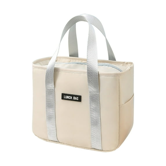 Lunch Bag for Women Men Work, Large Insulated Lunch box, Leakproof Lunch Tote Bag Reusable Lunch Cooler with Removable Shoulder Strap, Side Pockets for Adults Picnic Camping-Pink