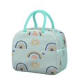 thumbnail image 1 of Lunch Bag Women,Zipper Closure Lunch Tote for Women Adult Men,Small Leakproof Rainbow Cartoon Lunch Tote Office Lunch Cooler Bag for Work Office Picnic, 1 of 7