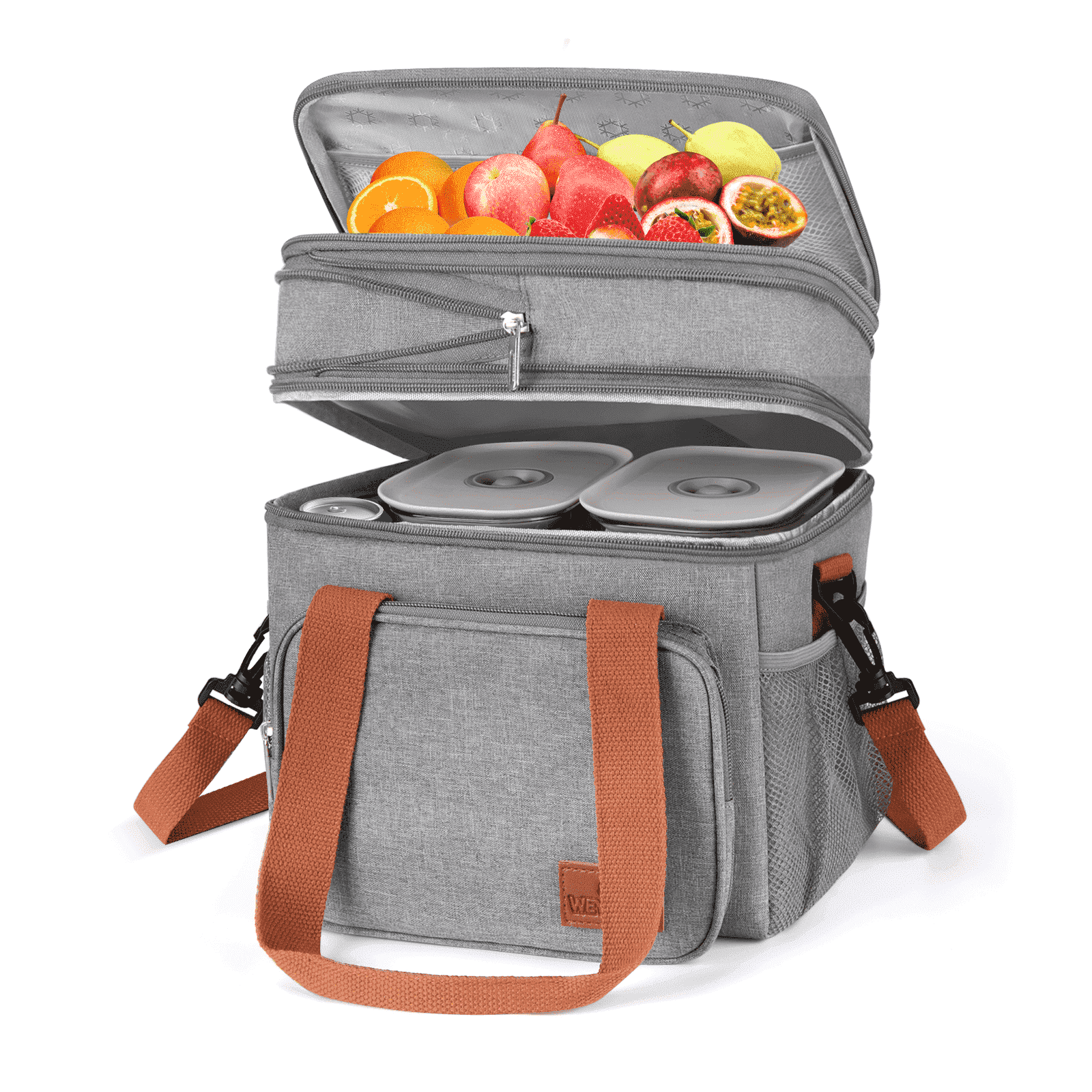 Lunch Bags for Women Men, Reusable Insulated Lunch Bag Tote