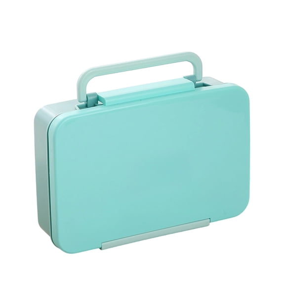 Lunch Box 1.2L Microwave Safe Bento Box with Cutlery, Leakproof Portable Lunch Container for Office, University, Outdoor