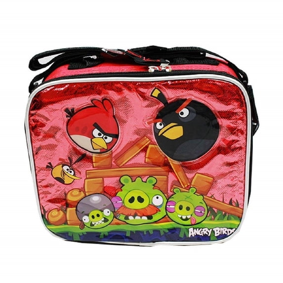 Lunch Box - Angry Birds - Insulated - Red