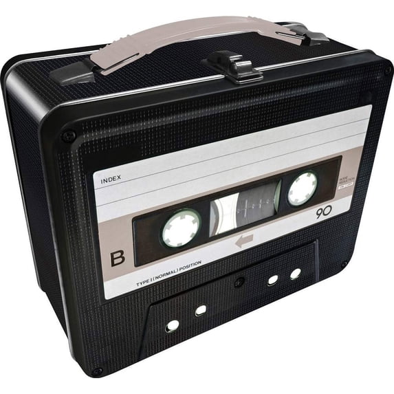 Lunch Box - Casette Tape - Gen 2 Fun Box New 48218