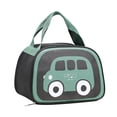 thumbnail image 1 of Lunch Box Cute Cartoon Car Lunch Bag for Women Men,Reusable Cute Lunch Pail Bag,Leakproof,Hand Held Insulated Lunch Box Tote Compact 6L, Cooler Lunch Container for Work Travel Office (Black), 1 of 8