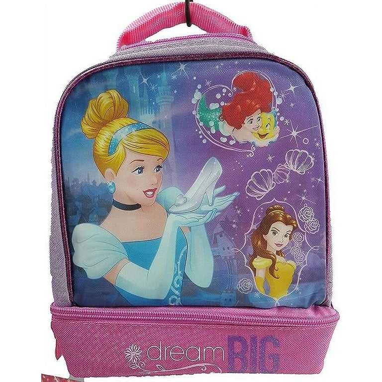 Disney Princess Disney Pink & Purple Princess Insulated Lunch Bag