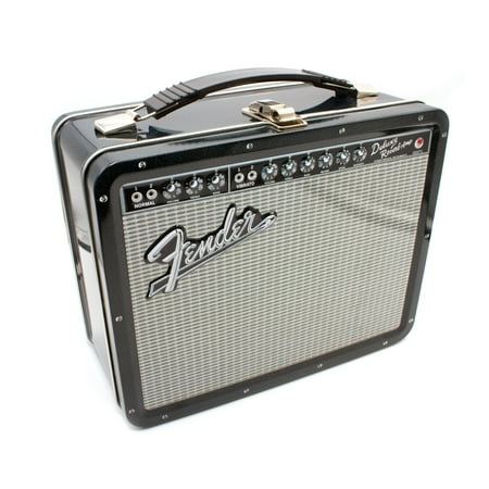Aquarius - Fender Tolex Tin Lunch Box - Black