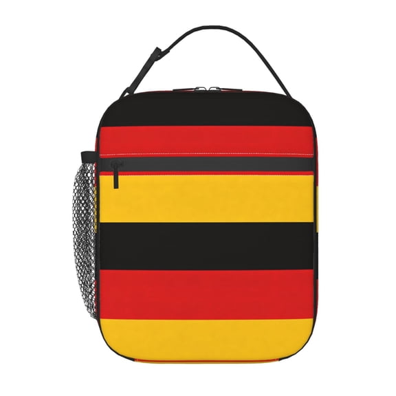 Lunch Box German-Pattern Durable Lunch Bag for Work & Adults Reusable Insulated Small Lunchbox