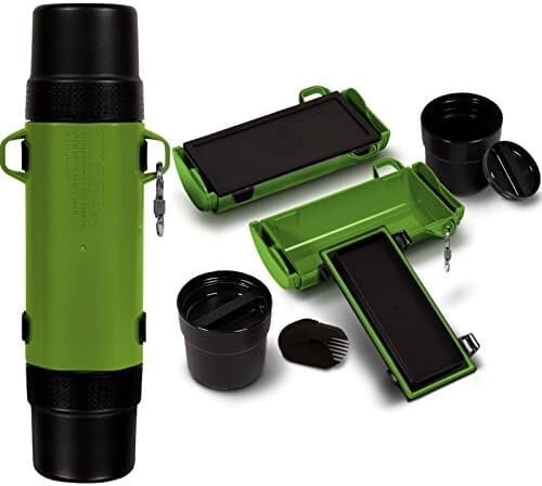 Lunch Box GreenTraveler Multi Compartment Food Container Green