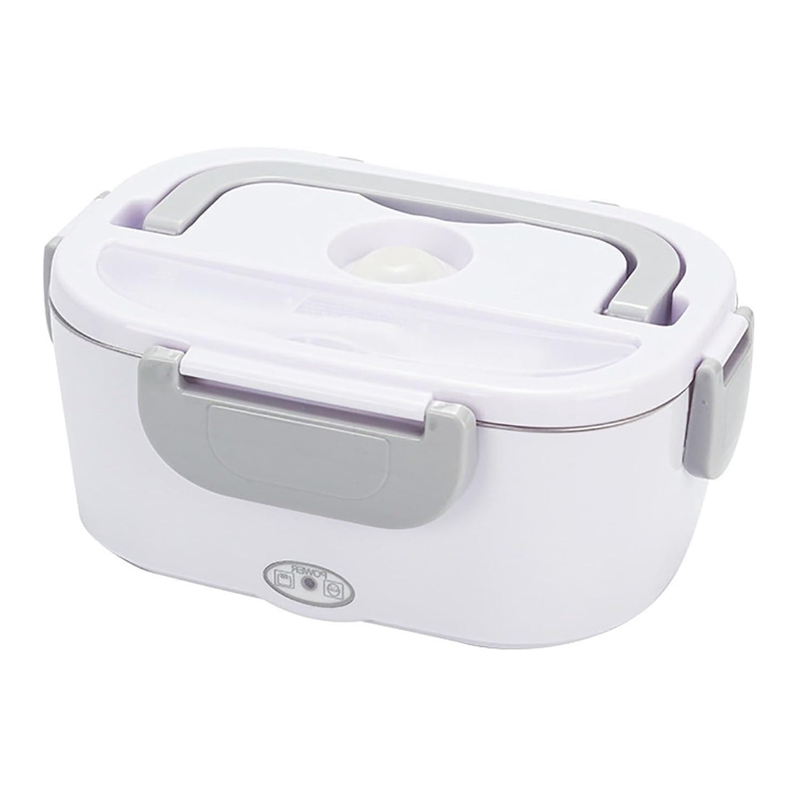Lunch Box Heater - Portable Food Warmer for Car, Truck, Office, and Work, Includes 304 Stainless Steel Container, 110V Heated Lunch Box for Adults, Bento Box with Adjustable Temperature