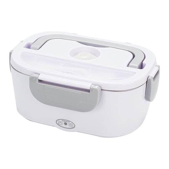 Lunch Box Heater - Portable Food Warmer for Car, Truck, Office, and Work, Includes 304 Stainless Steel Container, 110V Heated Lunch Box for Adults, Bento Box with Adjustable Temperature