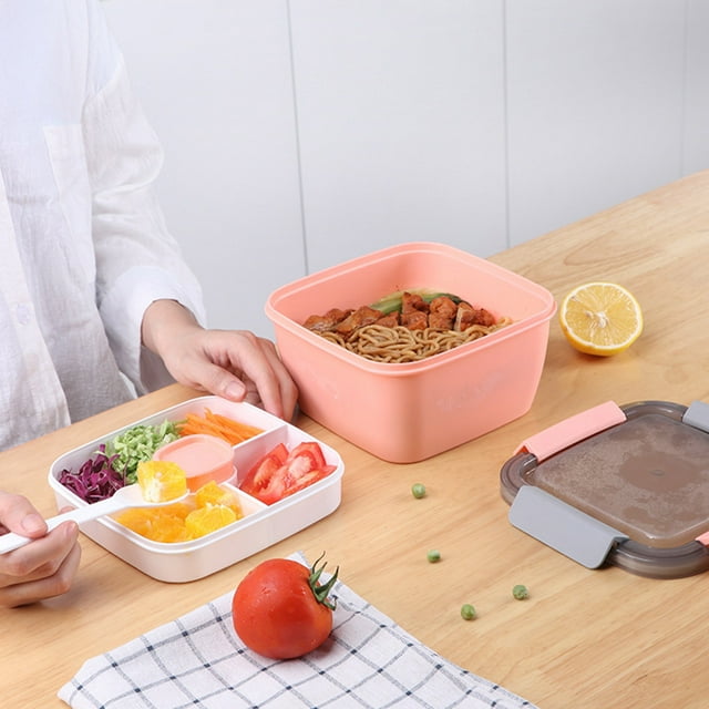 Lunch Box Leak Proof Bento Box Container With Dressing Container 3