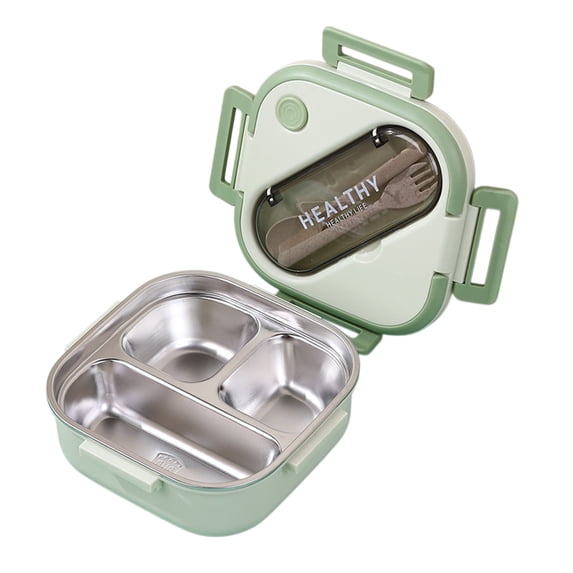 Pxoaobr Back To School Season Multi-theme Shatterproof Stainless Steel Lunch Box