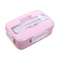 Lunch Box Multi Compartments Environmentally Friendly Portable Bento