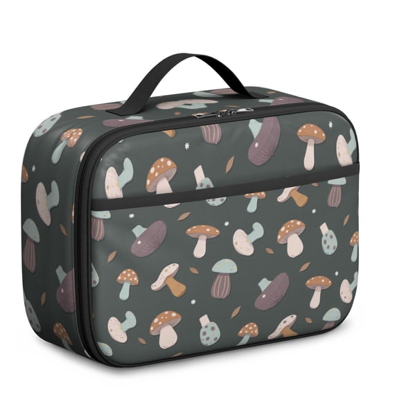 Lunch Box with Padded Liner Spacious Insulated Lunch Bag Durable Food Carry Bag with Strap for Men Women Adults School Sports Office/Work Meals Picnic & Camping