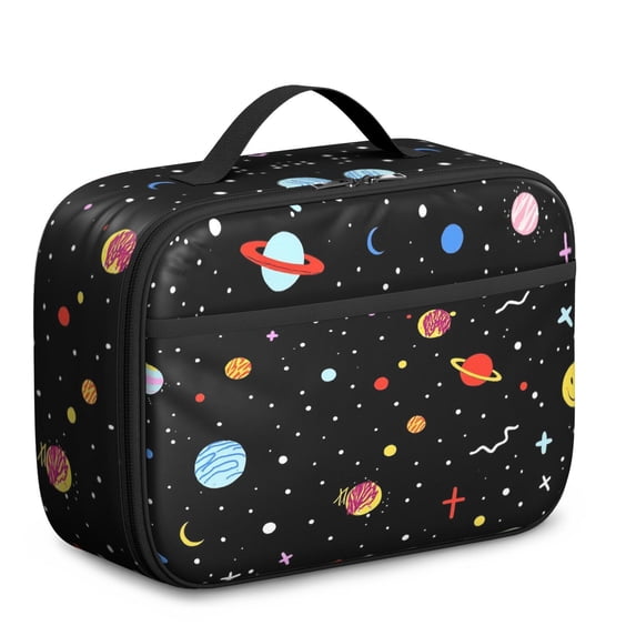 Lunch Box with Padded Liner Spacious Insulated Lunch Bag Durable Thermal Lunch Cooler Pack with Strap for Men Women Adults School Sports Office/Work Meals Picnic & Camping