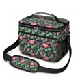 thumbnail image 1 of Lunch Box Pioneer Flower Floral Print Pattern Insulated Lunch Bag for Women Men,Medium Leakproof Lunchbox Cooler Bag Adjustable Strap,10 X 6.7 X 8 Inches, 1 of 6