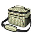 thumbnail image 1 of Lunch Box Pioneer Flower Floral Print Pattern Insulated Lunch Bag for Women Men,Medium Leakproof Lunchbox Cooler Bag Adjustable Strap,10 X 6.7 X 8 Inches, 1 of 6