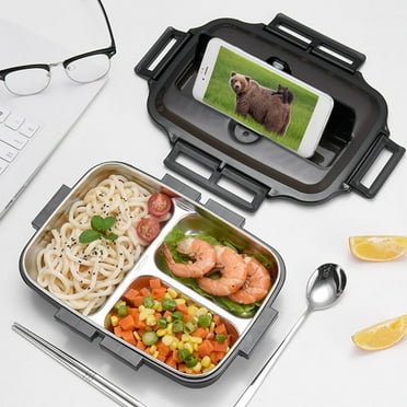 Baellert Heatable Leak-proof Bento Box 304 Stainless Steel Camping