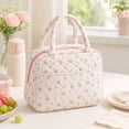 thumbnail image 1 of Lunch Box for Women Clearance, Floral Design Insulated Lunch Bag with Handle, Cute Small Cooler Reusable Lunch Bags for Adult Portable Cooler, Tote Bags for Work Picnic, 1 of 7