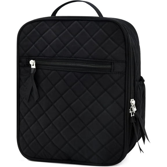 Lunch Box for Women, Cute Lunch Bag Quilted Reusable Insulated Lunch Box Aesthetic Lunch Tote Bags Floral Cotton Lunch Case for Travel Work Picnic