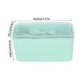 thumbnail image 1 of Lunch Box for Women Lunch Containers for Adults Stackable Bento Lunch Box With Utensil Set Leak Proof Three-layer Separated Lunch Box Food Containers For Dining Out Work College,Dorm,Office, 1 of 8