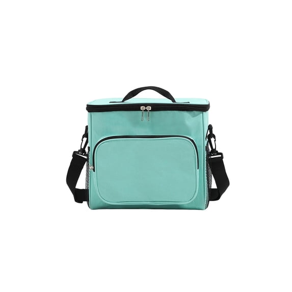 Lunch Box for Women/Men,Insulated Cooler Lunch Bag for Outdoor Outing & Picnic | Collapsible Waterproof Food Container with Handle & Strap for Beach Camping Travel,Green