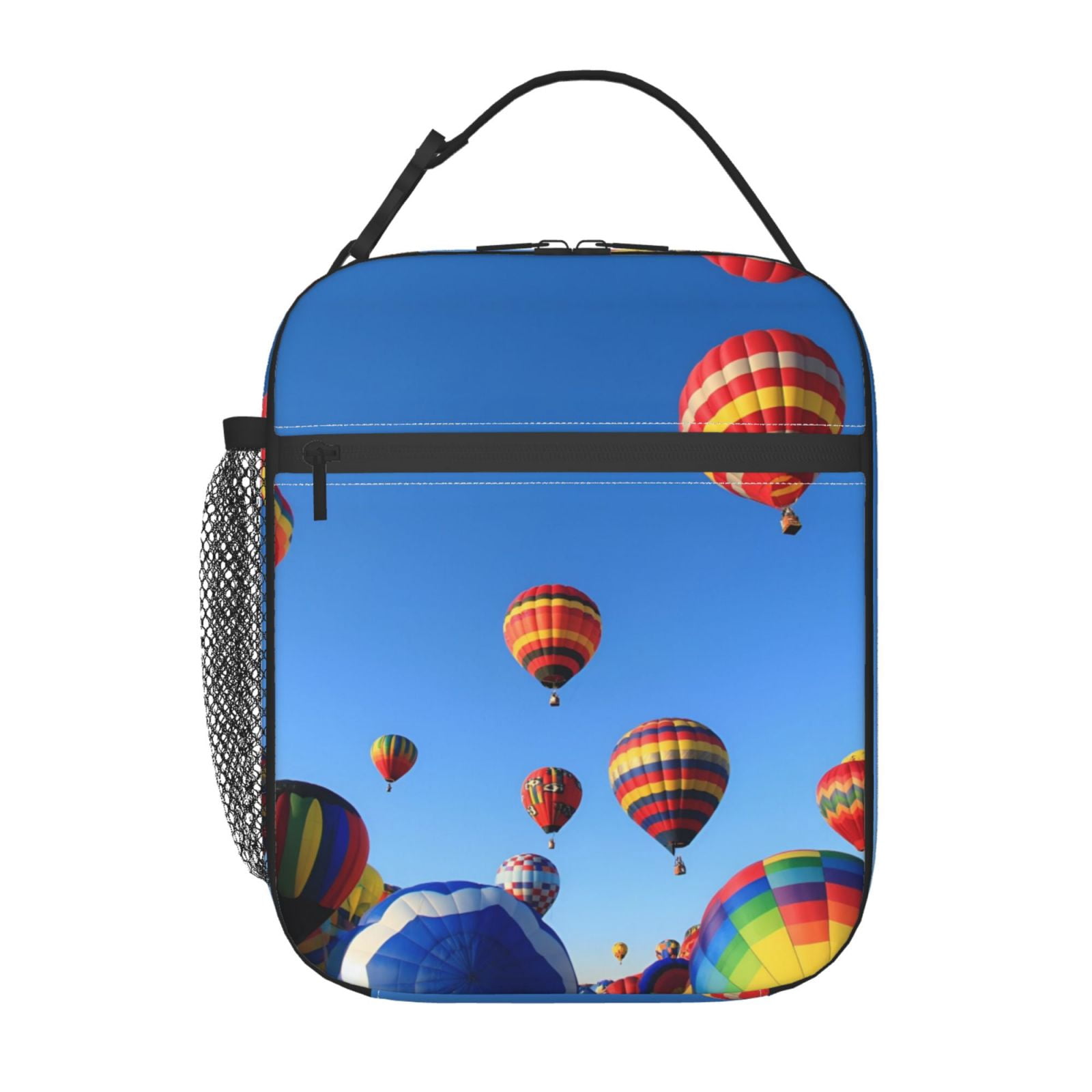 Lunch Box for Men Women Power Hot Air Balloon Small Lunchbox for Work ...