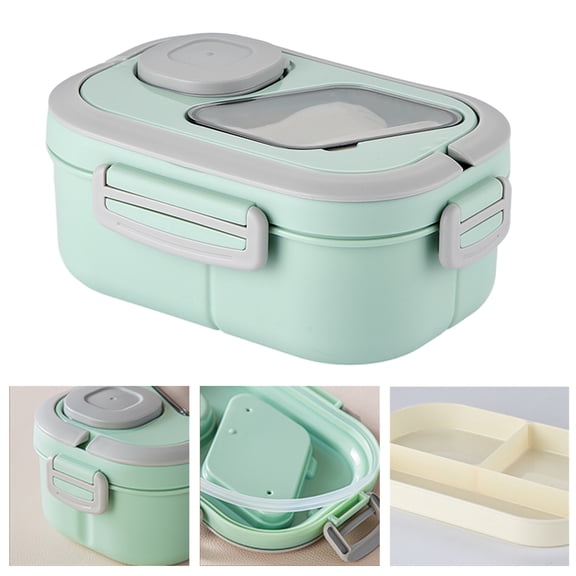 Double layer Boxes Lunchable Container Storage Boxes Leakproofs Lunch Boxes for Adult Man Women