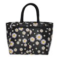 thumbnail image 1 of Lunch Carrier | Floral Insulated Tote | Leakproof Cooler Bag | Work Lunch Bag | Gift for Women Floral Daisy Bag Reusable Bag, 1 of 5