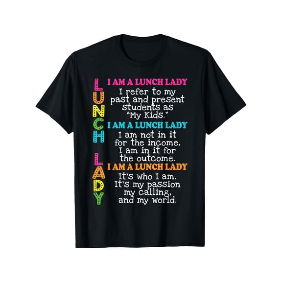 Lunch Hero Squad Lunch Ladies Cafeteria Crew Back To School Comfortable T-shirt