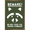 thumbnail image 1 of Lunch Hour Productions - Trash Panda Wall Poster, 14.725" x 22.375" Framed, 1 of 5