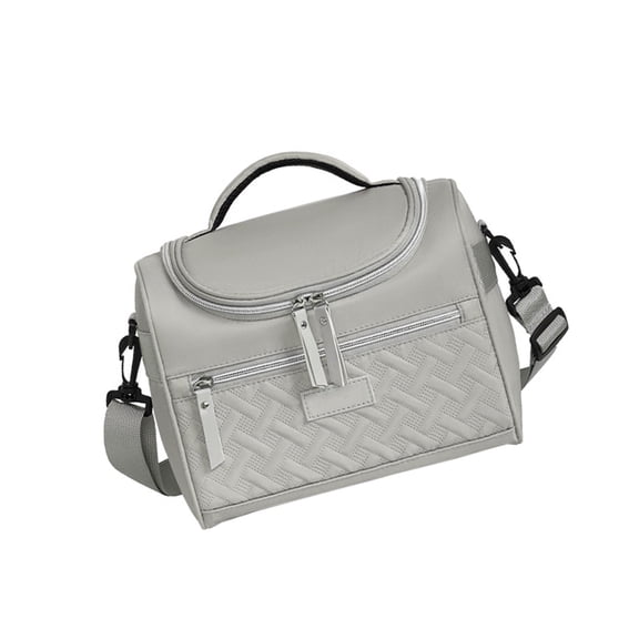 Lunch Insulated Bag Thermal Box with Adjustable Shoulder Strap Large Capacity Bentos Holder for Outdoor Camping