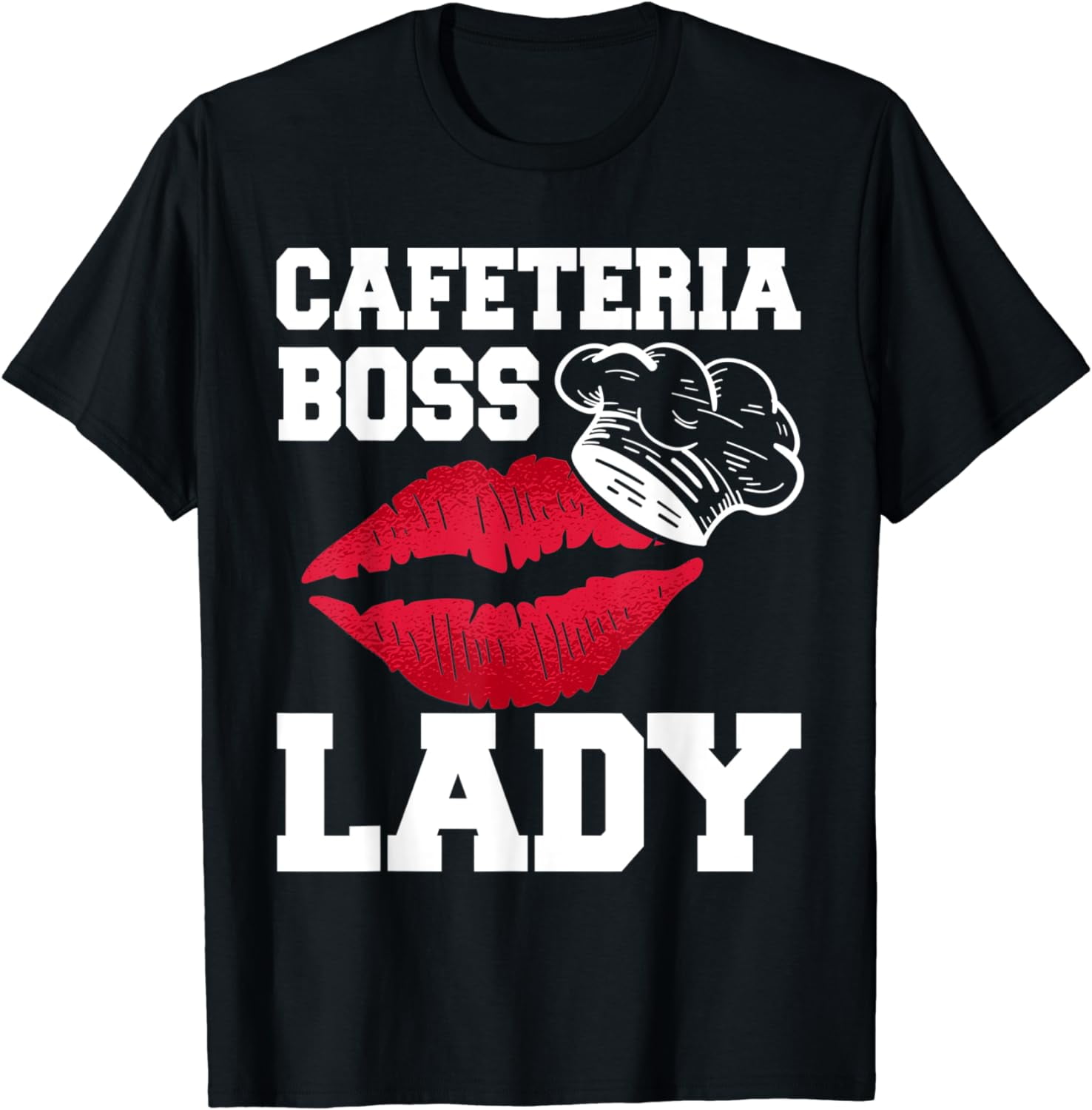 Lunch Lady Boss Cafeteria Crew School Food Service Worker TShirt