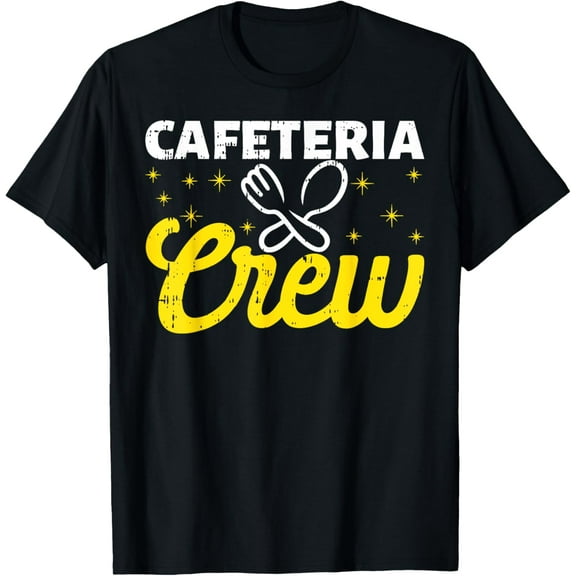 Lunch Lady Cafeteria Crew Worker Dinner Lady Cooking T-Shirt