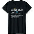 thumbnail image 1 of Lunch Lady Definition Back To School Teacher Appreciation T-Shirt, 1 of 3