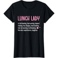 thumbnail image 1 of Lunch Lady Definition | School Cafeteria Squad Lunch Worker T-Shirt, 1 of 4