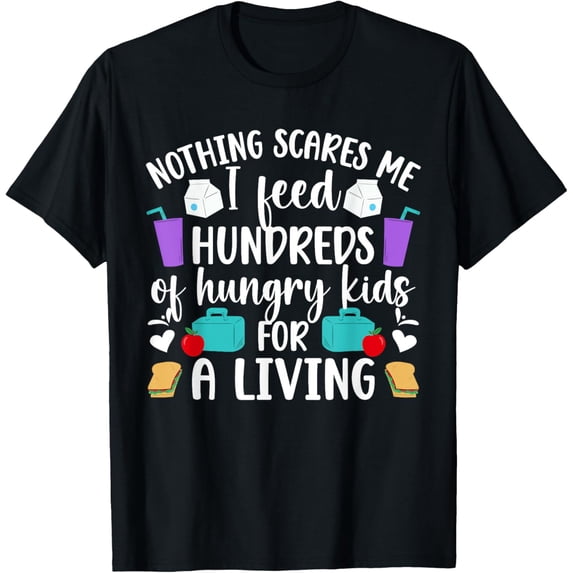 Lunch Lady Funny Lunch Ladies School Cafeteria Worker T-Shirt