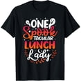 thumbnail image 1 of Lunch Lady Halloween Cafeteria Crew School Food Service T-Shirt, 1 of 4