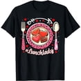 thumbnail image 1 of Lunch Lady Happy Valentines Day Woker School Women T-Shirt, 1 of 5
