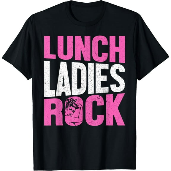 Lunch Lady - Lunch Ladies Rock T-Shirt