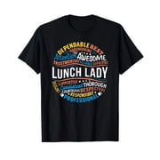 Lunch Lady Shirt Funny Appreciation Week Gift T-Shirt