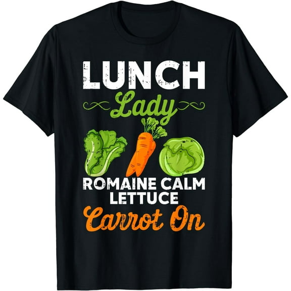 Lunch Lady Squad Cafeteria Worker Dinner Lady Cooking T-Shirt